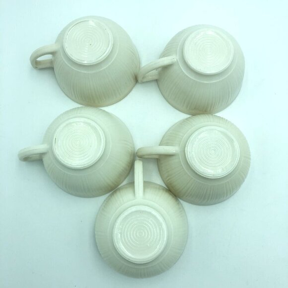 Macbeth Evans Cremax Castle Cups Rare Lot of 5 - Picture 4 of 5